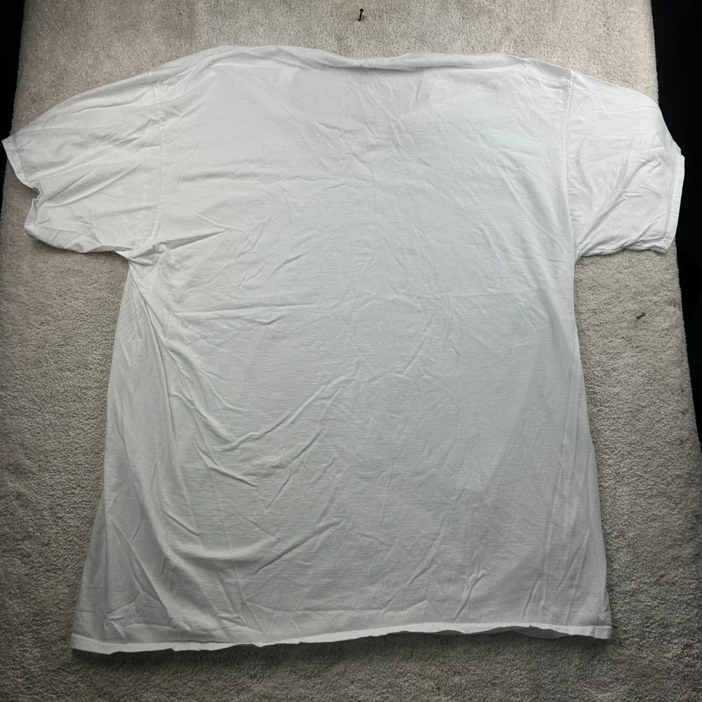 Fruit of the Loom Solid V-Neck T-Shirt 3XT White 5 Pack Tall Basic Normcore